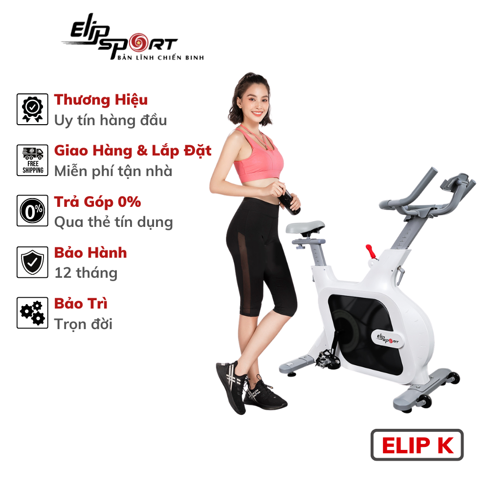 Xe đạp tập ELIP MARCUS - Kiểu dáng thể thao, khung sườn chắc chắn