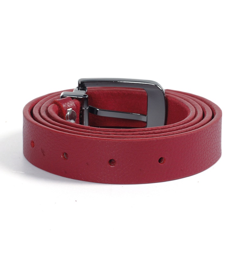 Thắt Lưng Nữ Da Bò Huy Hoàng HT5125 - Đỏ