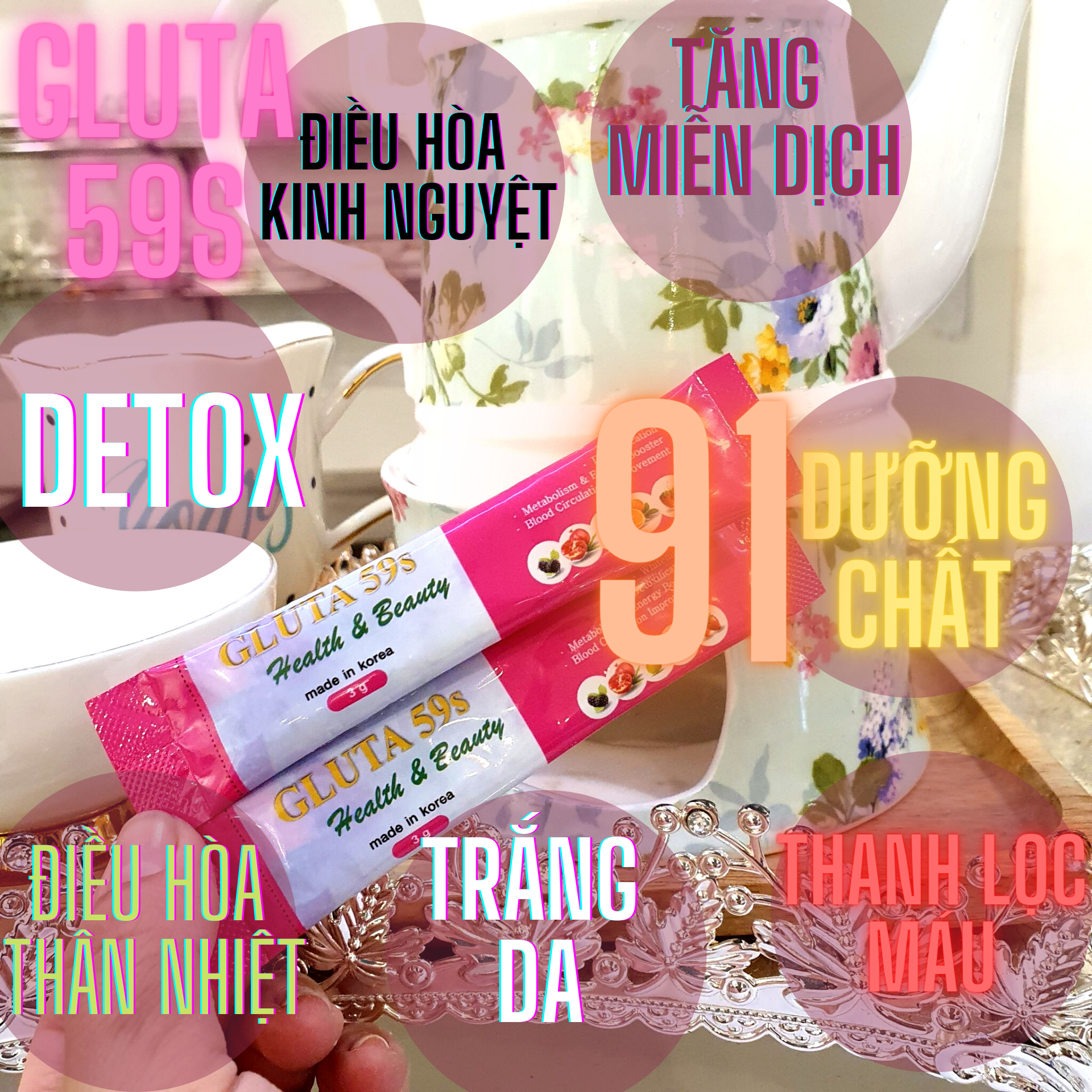 Thức Uống Thải Độc GLUTA 59S