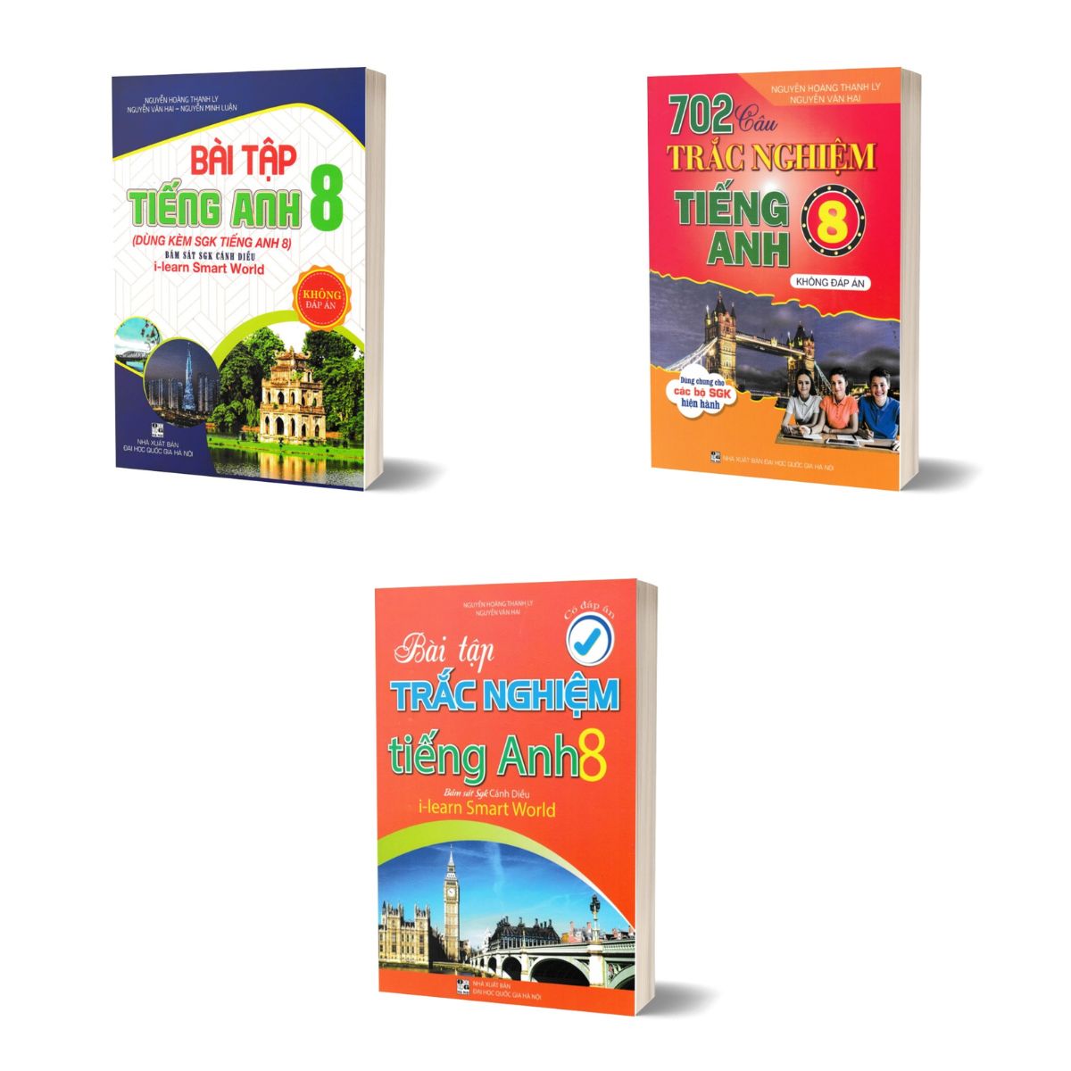 Combo Bài Tập Tiếng Anh 8 + Bài Tập Trắc Nghiệm Tiếng Anh 8 + 702 Câu Trắc Nghiệm Tiếng Anh 8