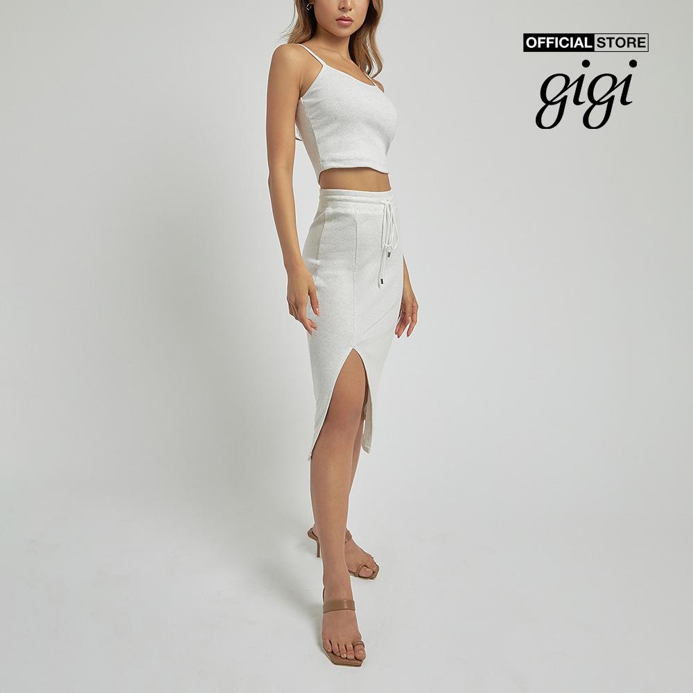 GIGI - Chân váy bút chì lưng thun Front Slits G3302S221513