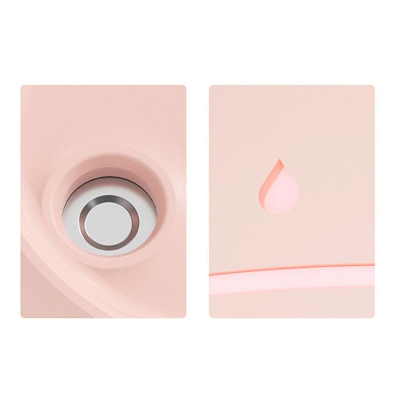 Máy Phun Sương Mini Tạo Độ Ẩm Hinh Tròn 220ml Có Led