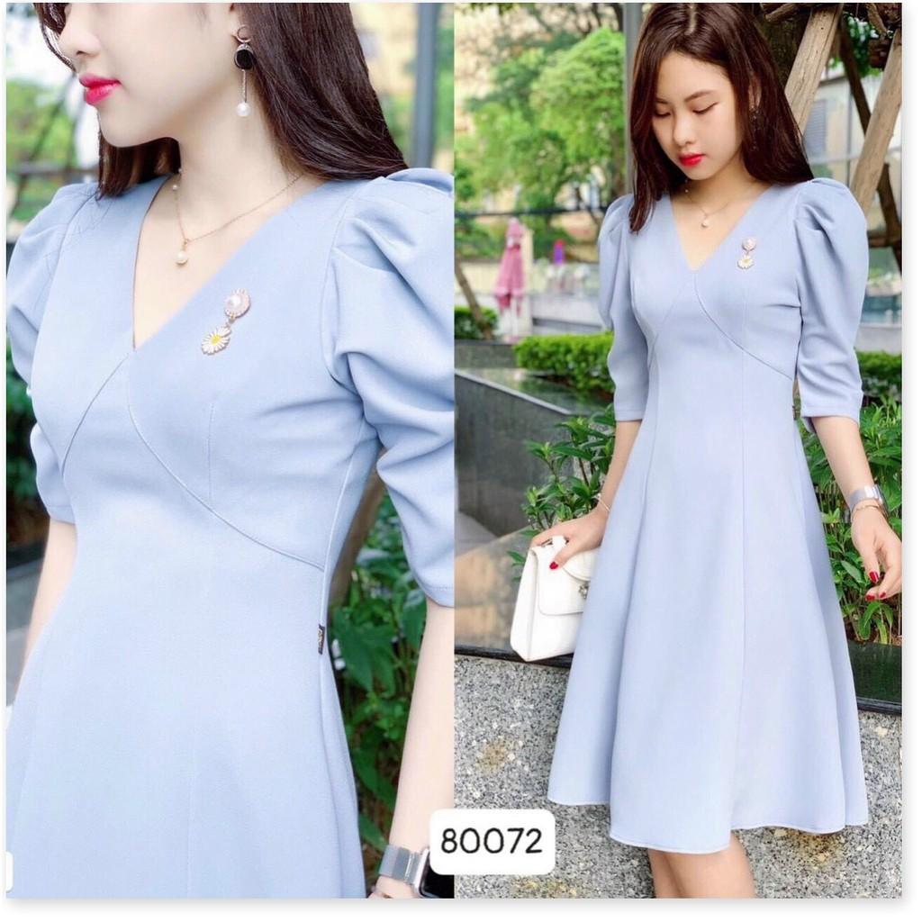 ĐẦM UMI XINH XẮN, HỌA TIẾT TRƠN NHƯNG KHÔNG KÉM PHẦN SANG TRỌNG