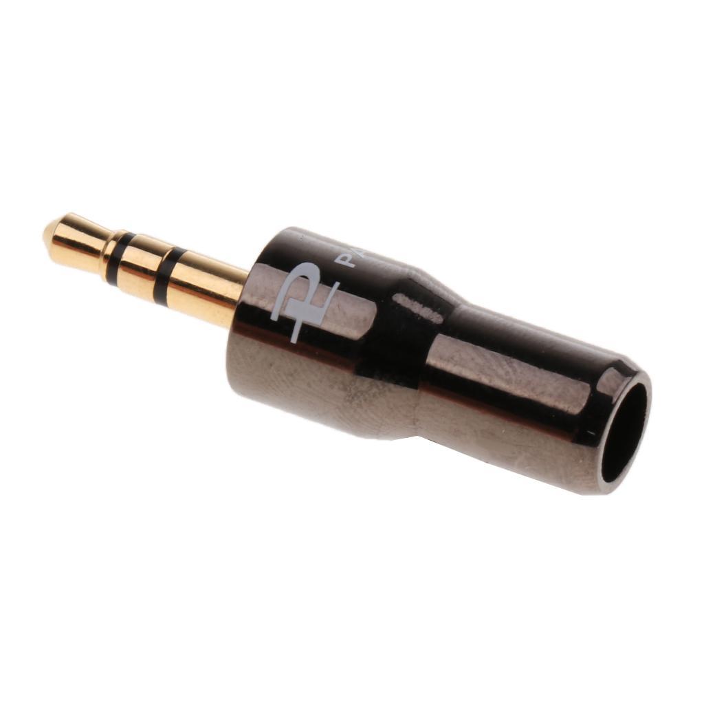 3.5mm Stereo Jack Plug Audio Headphone Mic Jack Plug Connector