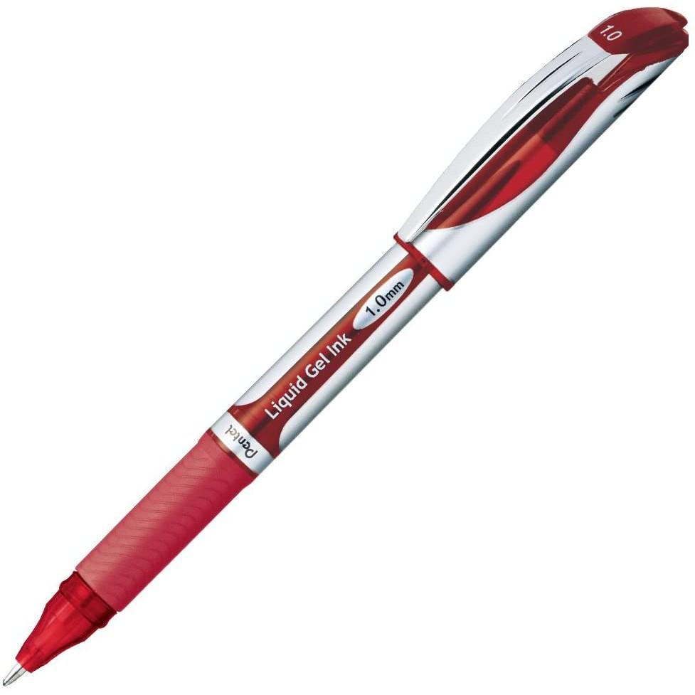 Bút Ký Nhật Bản Pentel Bl60 Bút Ký Mực Gel Cao Cấp Cho Chữ Ký Hoàn Hảo Pentel Energel Bl60 Nét 1.0Mm - Đỏ