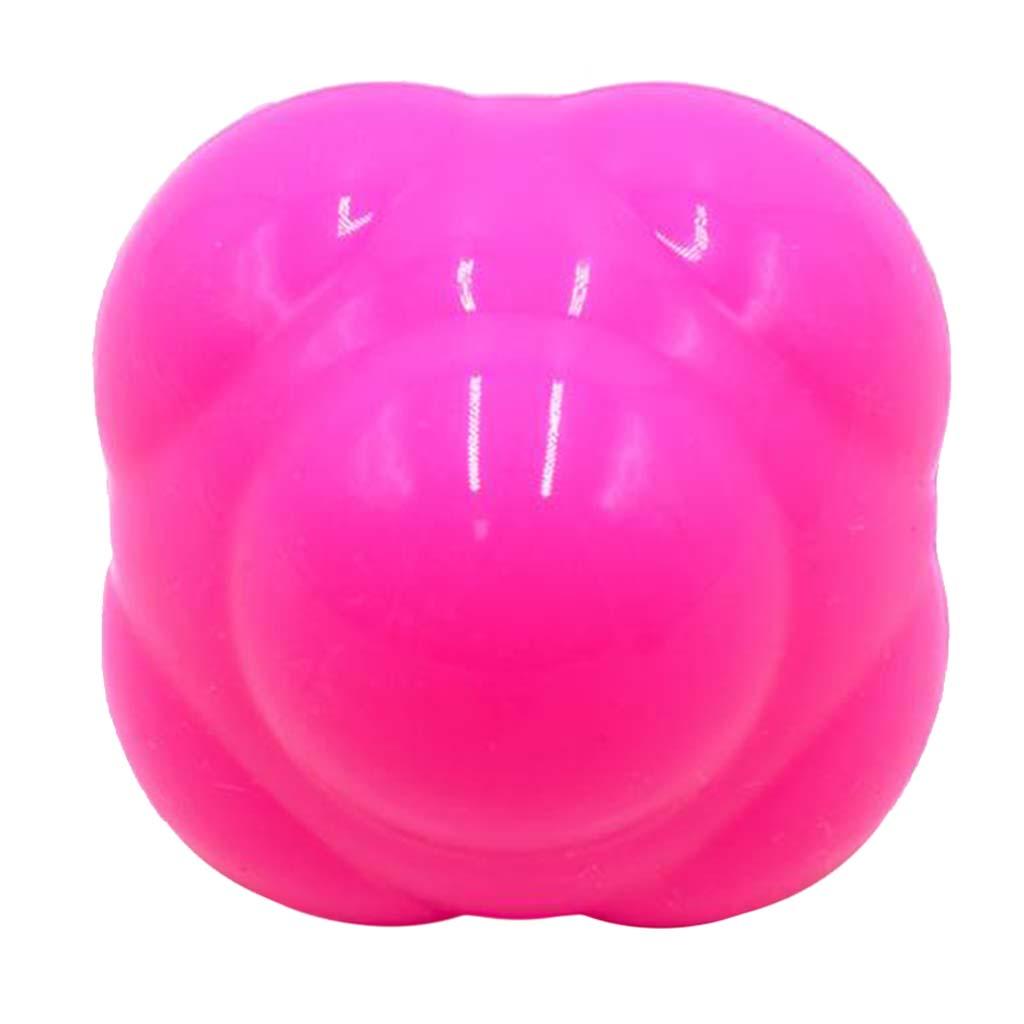 Training Balls Hexagon Reaction Ball Fitness Massage Ball Dark Blue