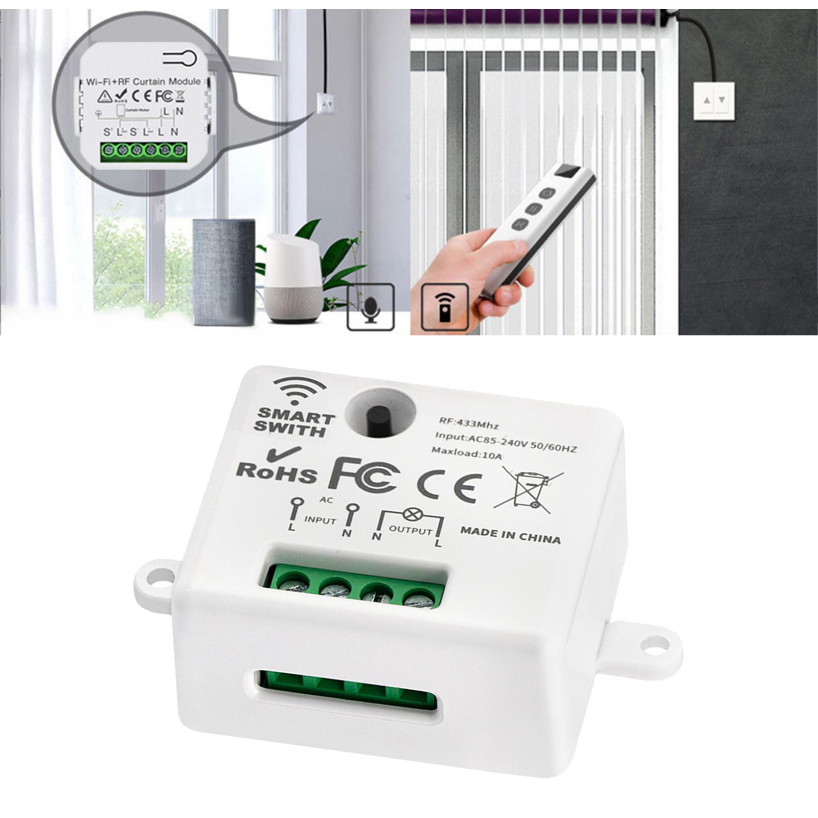 Remote switch, WiFi wireless relay switch for Home, Voice Control,Timer Function.