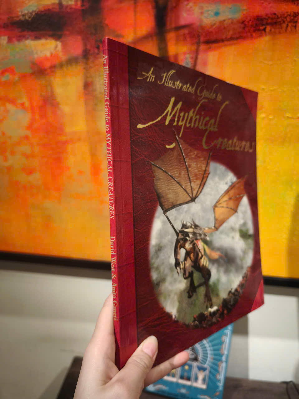Sách - An Illustrated Guide To Mythical Creatures by David West - Mythology/ Fantasy in English