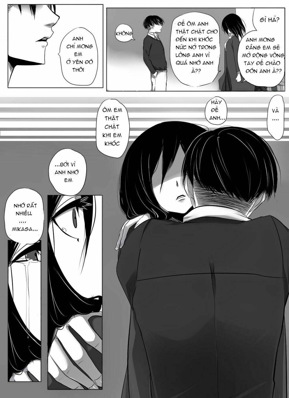 đại chiến titan - doujinshi về cuộc tình tay 4 chapter 6 4