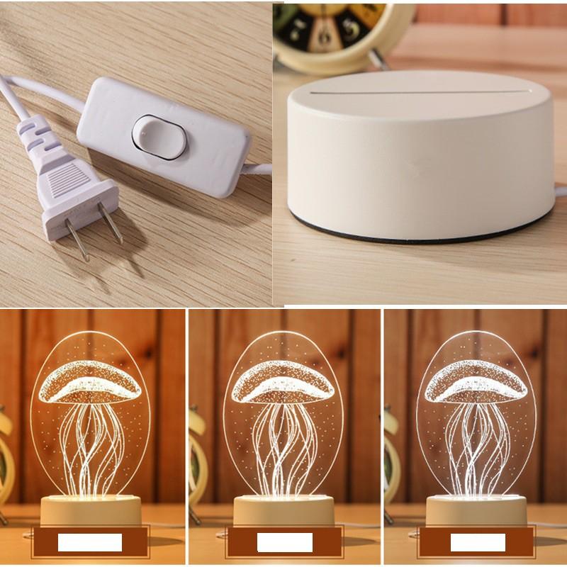 Đèn Ngủ 3D Led Nhiều Mẫu Hình Cực Đẹp