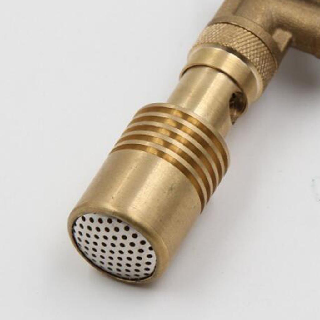 Portable Brass Propane Gas  Burner for Camping  Lab
