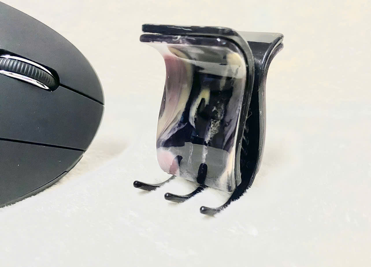 Kẹp tóc càng cua 2 lớp xịn họa tiết sang trọng phong cách Hàn Quốc - Kẹp tóc cầm chắc tay [xịn