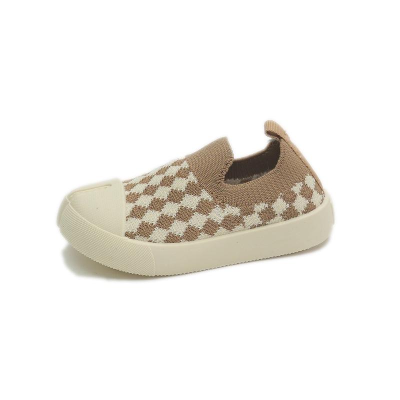 Giày Lười Cho Bé Trai Bé Gái Cổ Chun Đế Bệt Từ 1 Đến 7 Tuổi Phong Cách Canvas Chống Trơn Trượt G69
