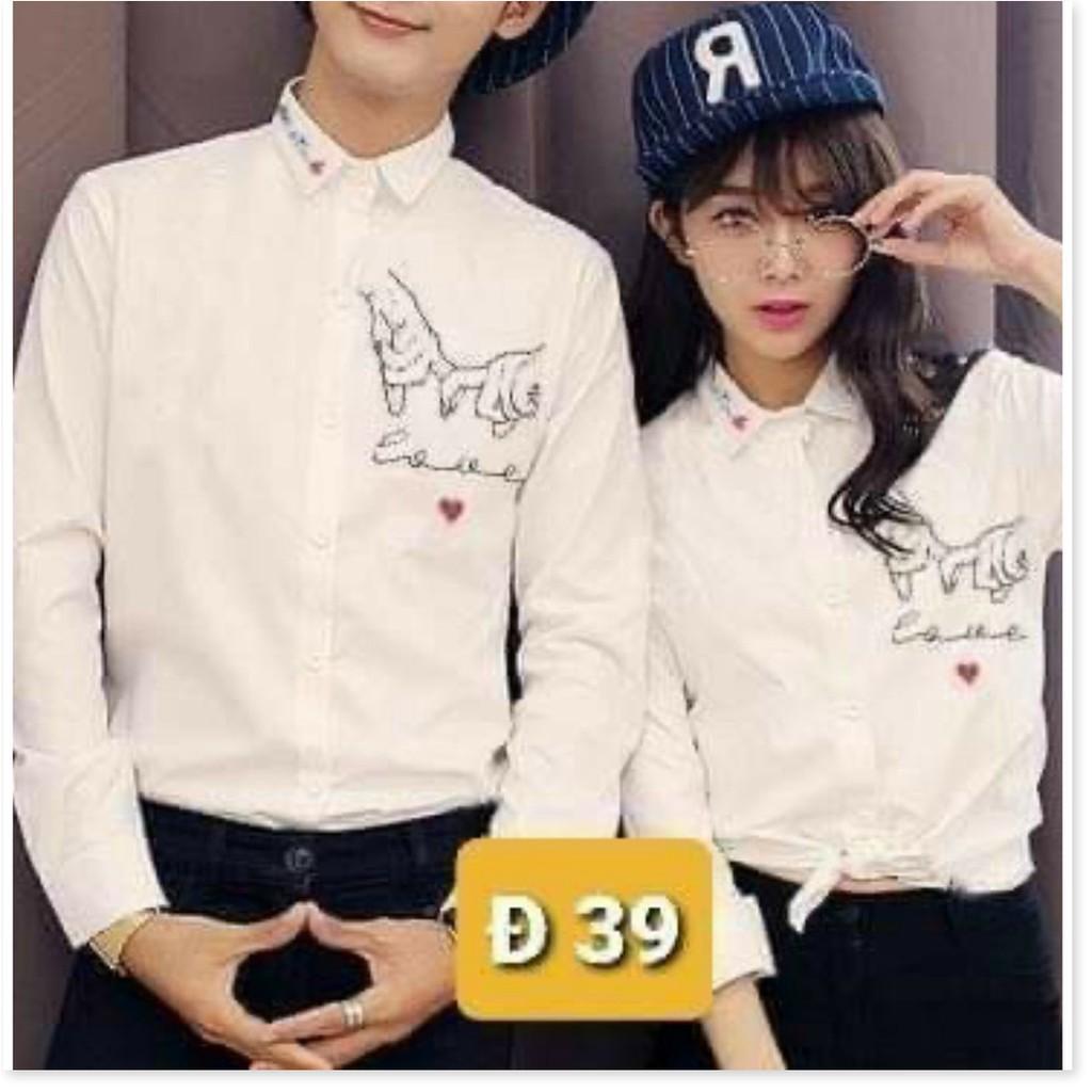 Áo sơ mi cặp đôi siêu đẹp , hottrend cho các bạn trẻ hot 2021 KME FASHION