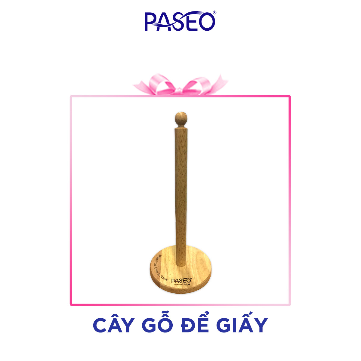 Cây gỗ đỡ giấy Paseo