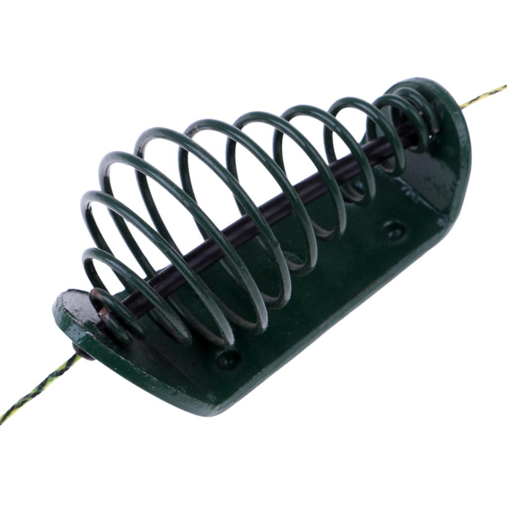 Carp Fishing Inline Method Feeder Cage Hook Rig Set Coarse Fishing 40g
