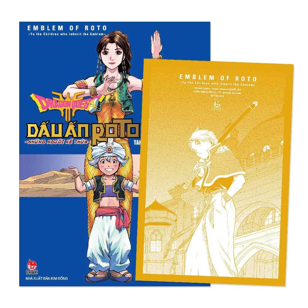 Truyện tranh Dragon Quest: Dấu ấn Roto - Những người kế thừa - Tập 9 - Tặng kèm Postcard - Dấu ấn rồng thiêng