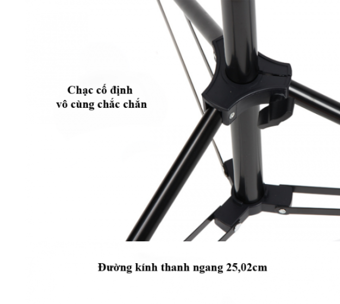 Khung Treo Phông Nền BackDrop Studio Easy Xếp Gọn 2,6x3m