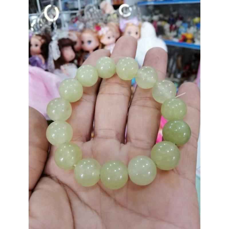 VÒNG TAY ĐÁ THIÊN NHIÊN 14MM NHIỀU MÀU