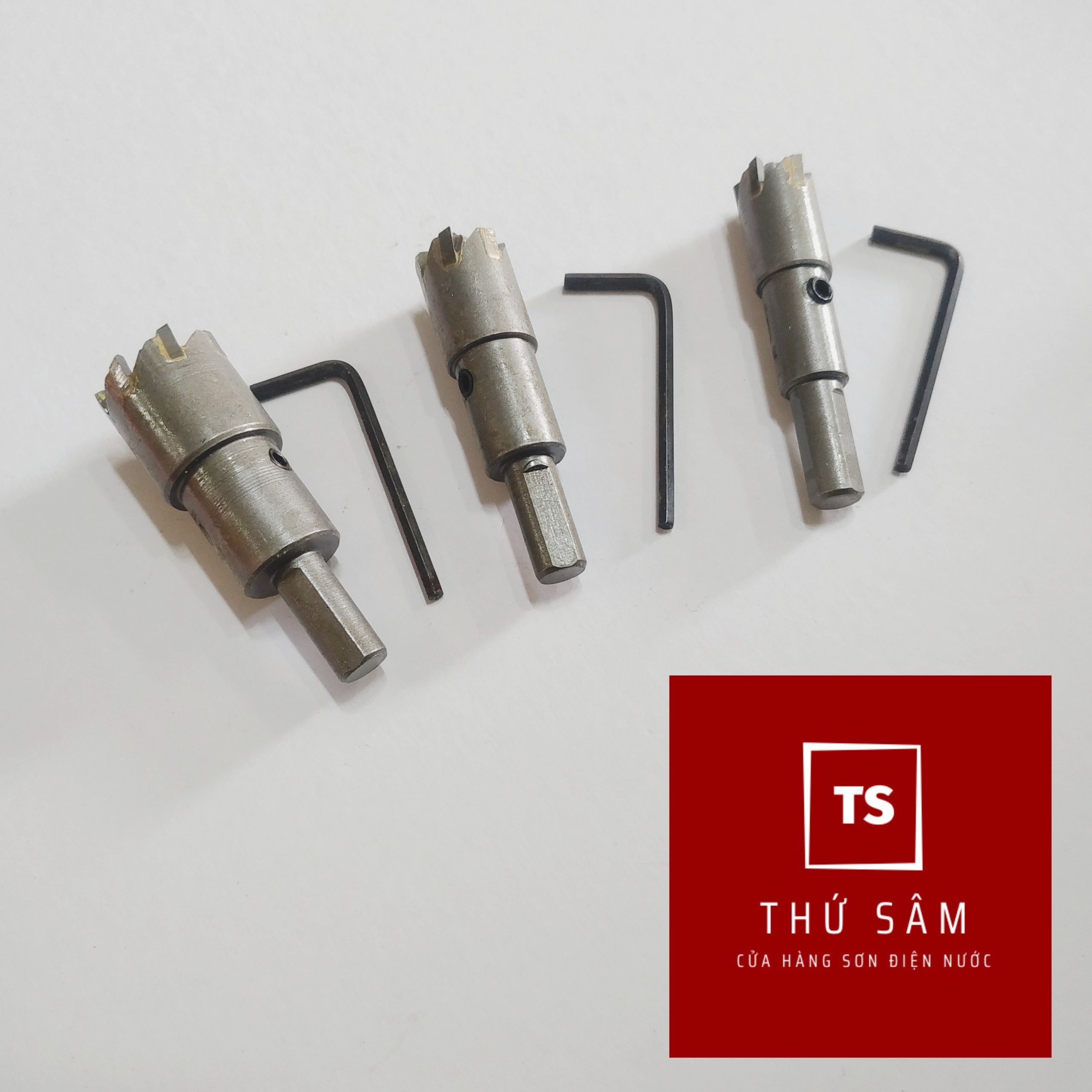 Mũi khoét sắt khoét hợp kim size 16mm 19mm 20mm 21mm 25mm 27mm