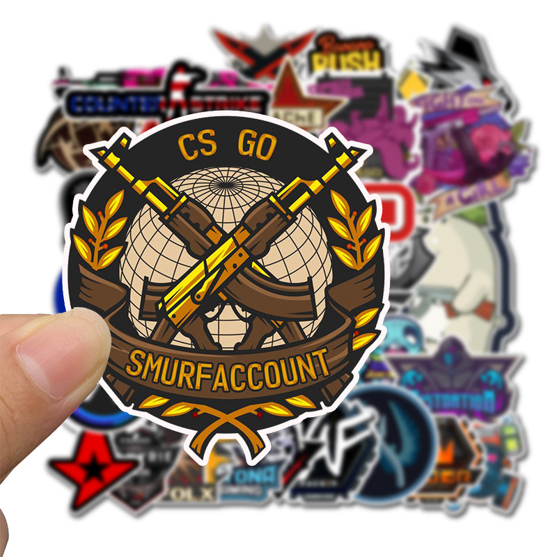 Bộ 50 miếng Sticker hình dán CS-Go