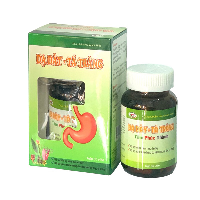 DẠ DÀY - TÁ TRÀNG - Hộp 30 Viên - viêm loét dạ dày, tá tràng, ổn định đường tiêu hóa, Lisse