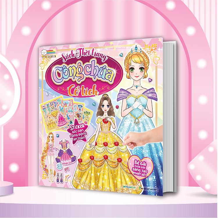 Sách Thời trang Công chúa Cổ tích (4 trang stickers)
