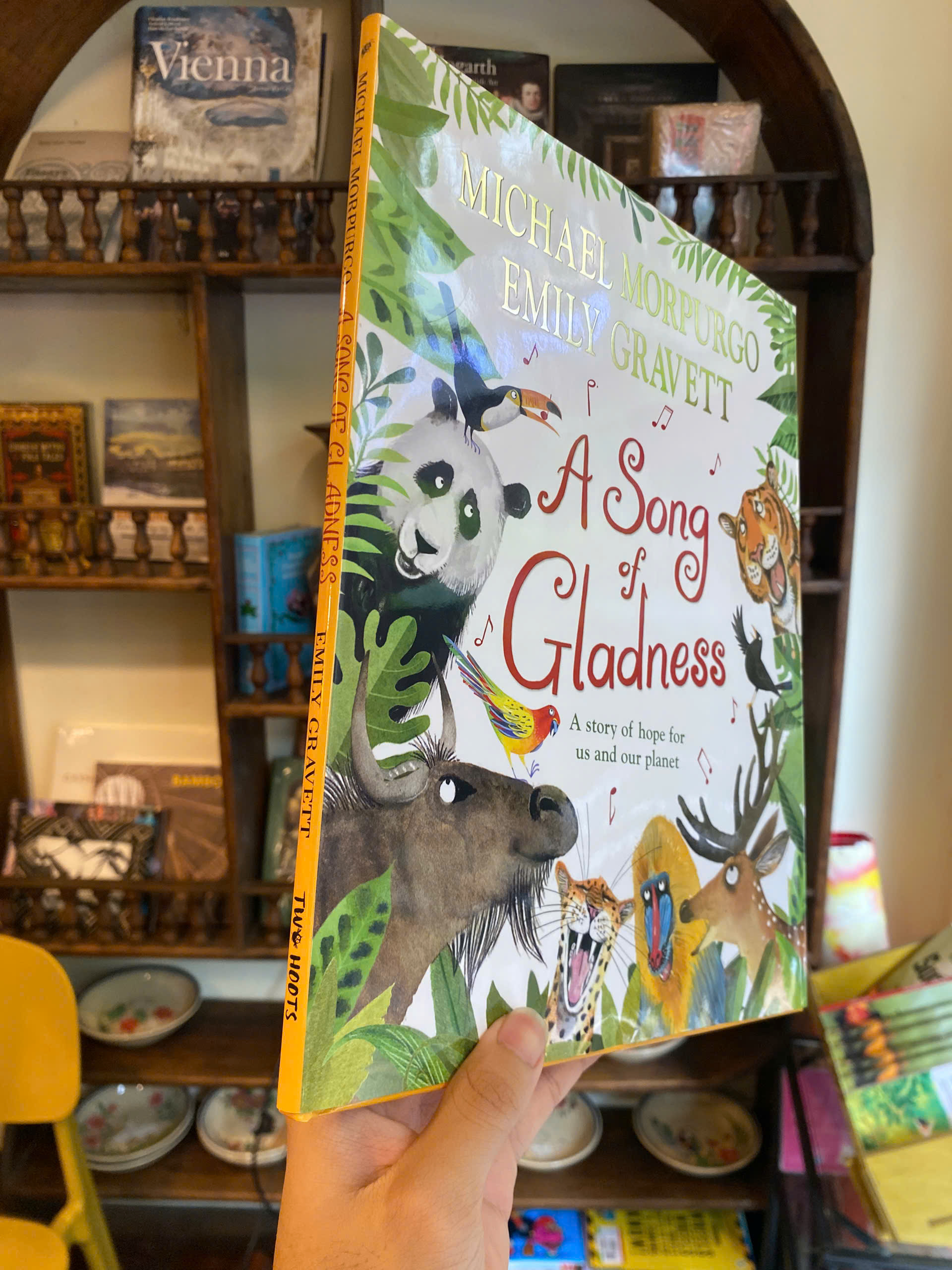 Sách - A Song of Gladness: A Story of Hope for Us &amp; Our Planet by Michael Morpurgo | Children's Book
