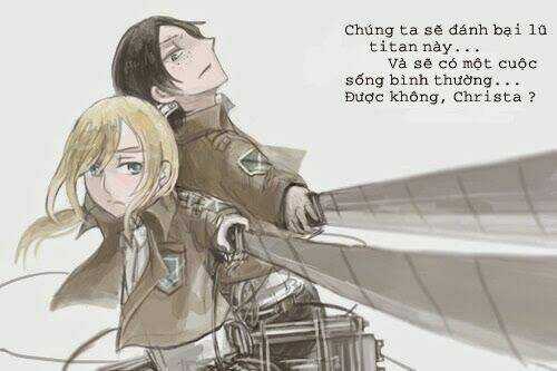 đại chiến titan - doujinshi về các cô gái chapter 24 1