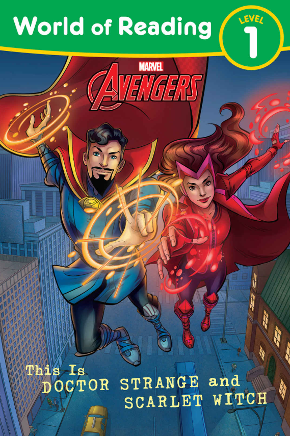 World Of Reading Level 1: This Is Doctor Strange And Scarlet Witch