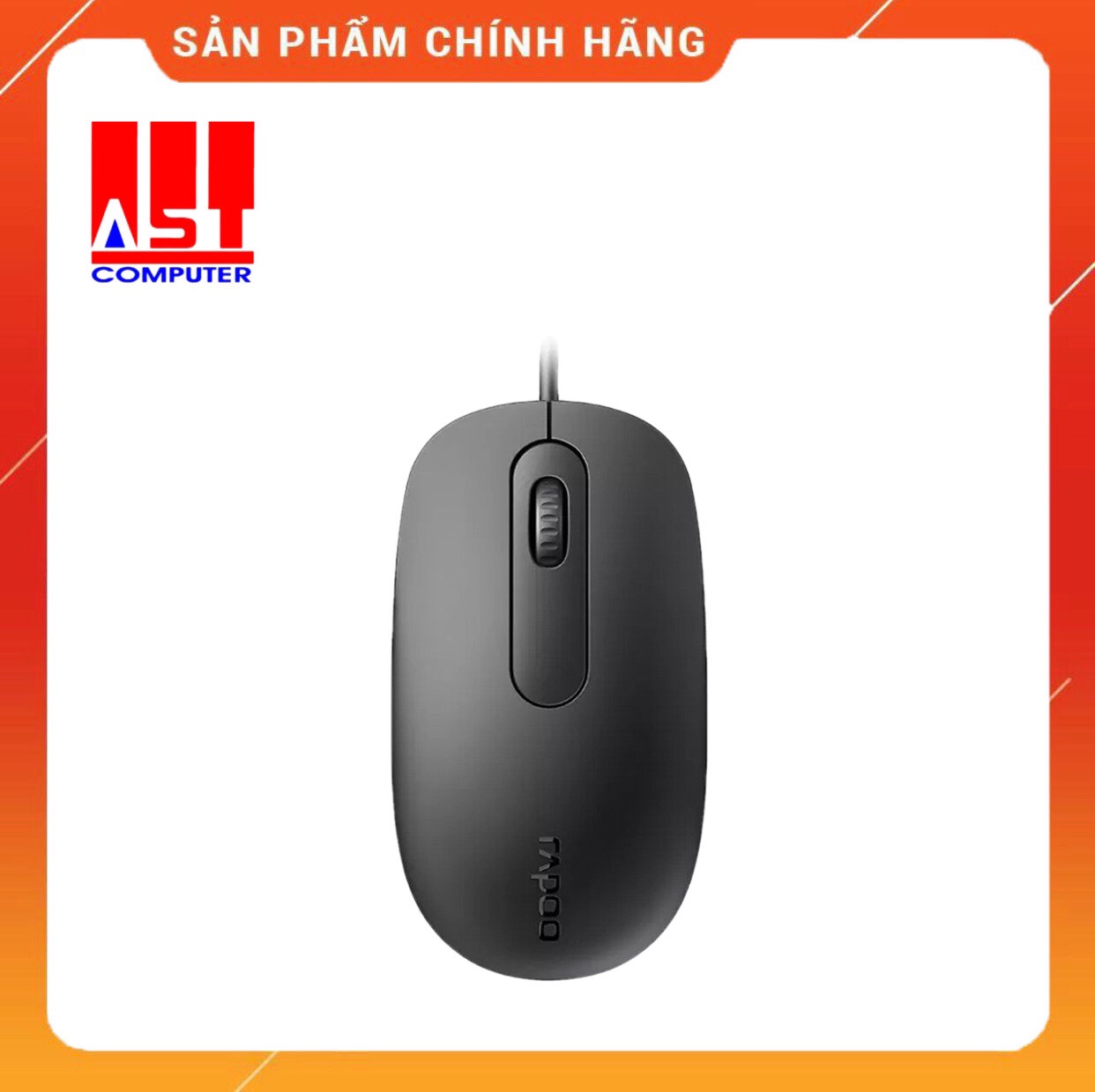 Chuột quang có dây Rapoo N120 - Hàng Chính Hãng