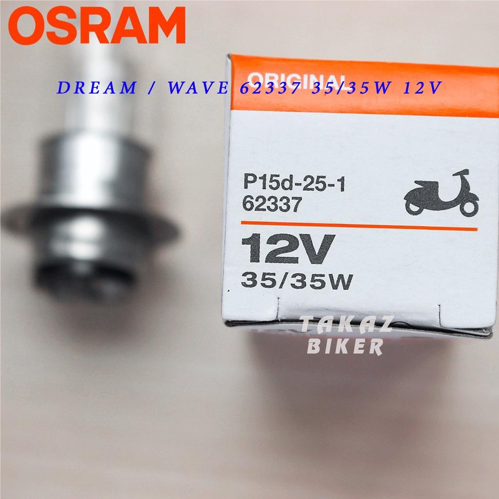 Bóng đèn Osram Halogen trước xe máy dùng cho xe Dream - Wave (62337RV)