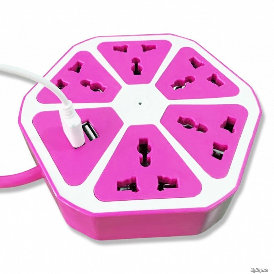 Ổ cắm điện kiêm xạc điện thoại cổng USB