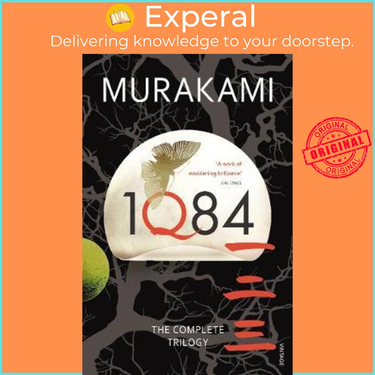 Sách - 1Q84 : The Complete Trilogy by Haruki Murakami (UK edition, paperback)