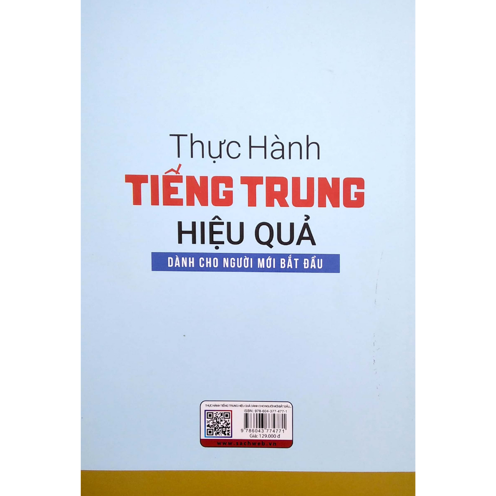 Thực hành tiếng Trung hiệu quả - Dành cho người mới bắt đầu