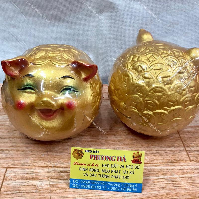 Ống Heo Đất Tiết Kiệm Đồng Tiền Vừa Cỡ Bằng Bàn Tay