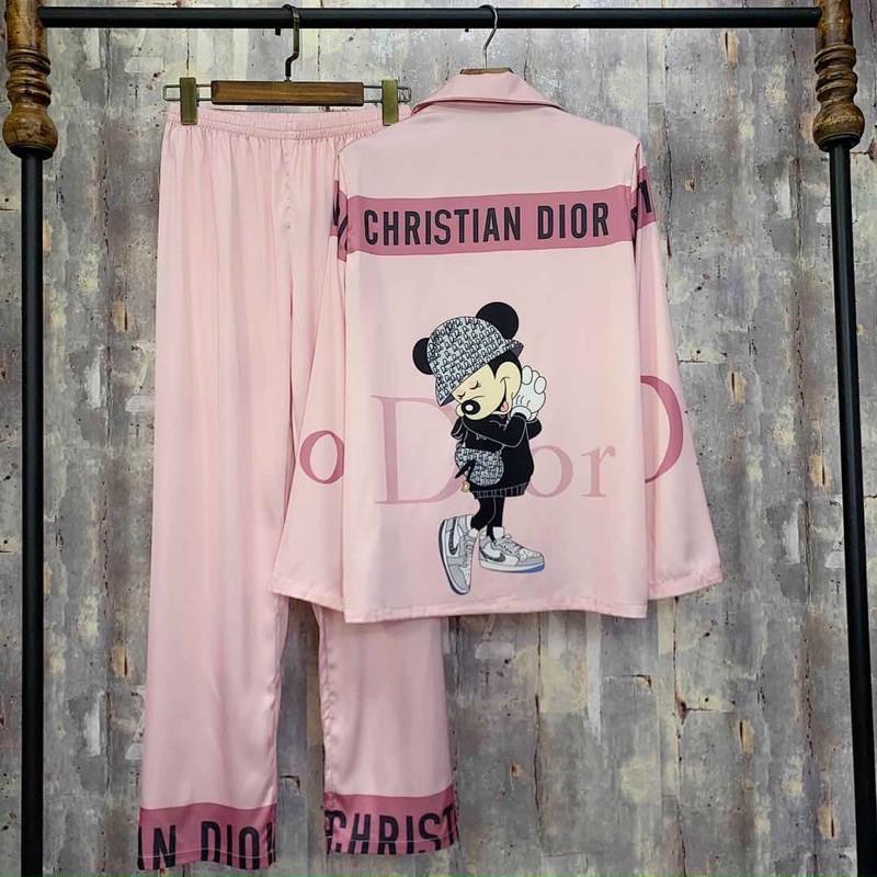 BỘ PIJAMA HỒNG CHRISTIAN CAO CẤP