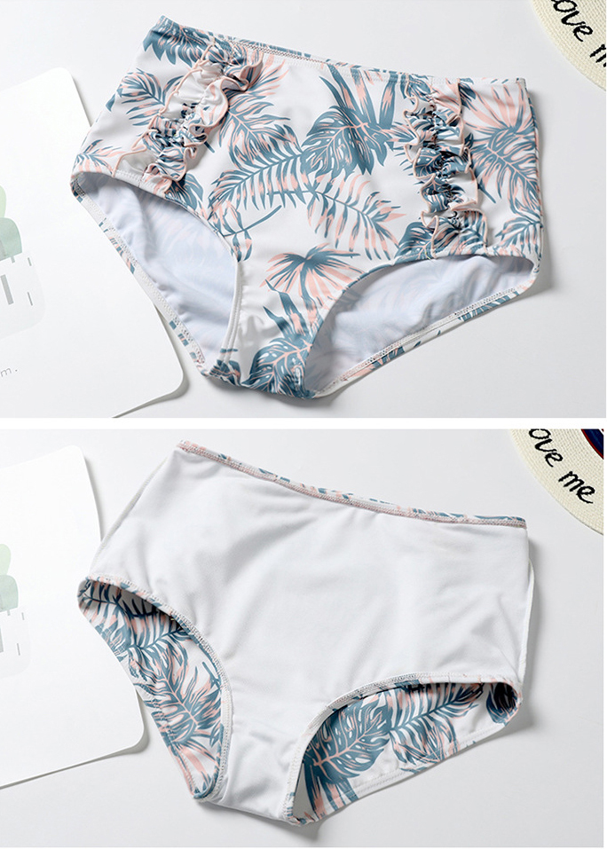 Bộ bơi nữ 3 chi tiết kim tuyến, bikini kèm váy quây xinh xắn, chất bơi dầy dặn đẹp | KT055
