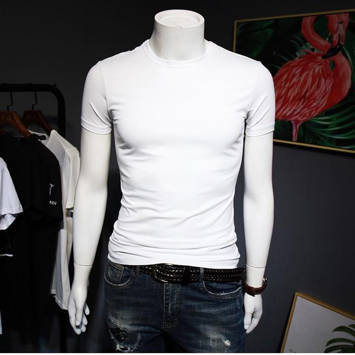 Áo Thun Nam Trơn Cổ Tròn Style
