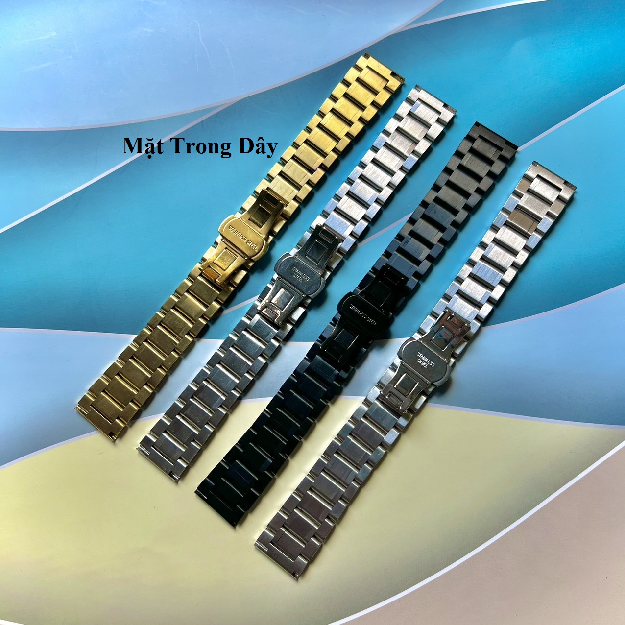 Dây Thép Đồng Hồ 2 Trong 1 Thép Đặc Không Gỉ