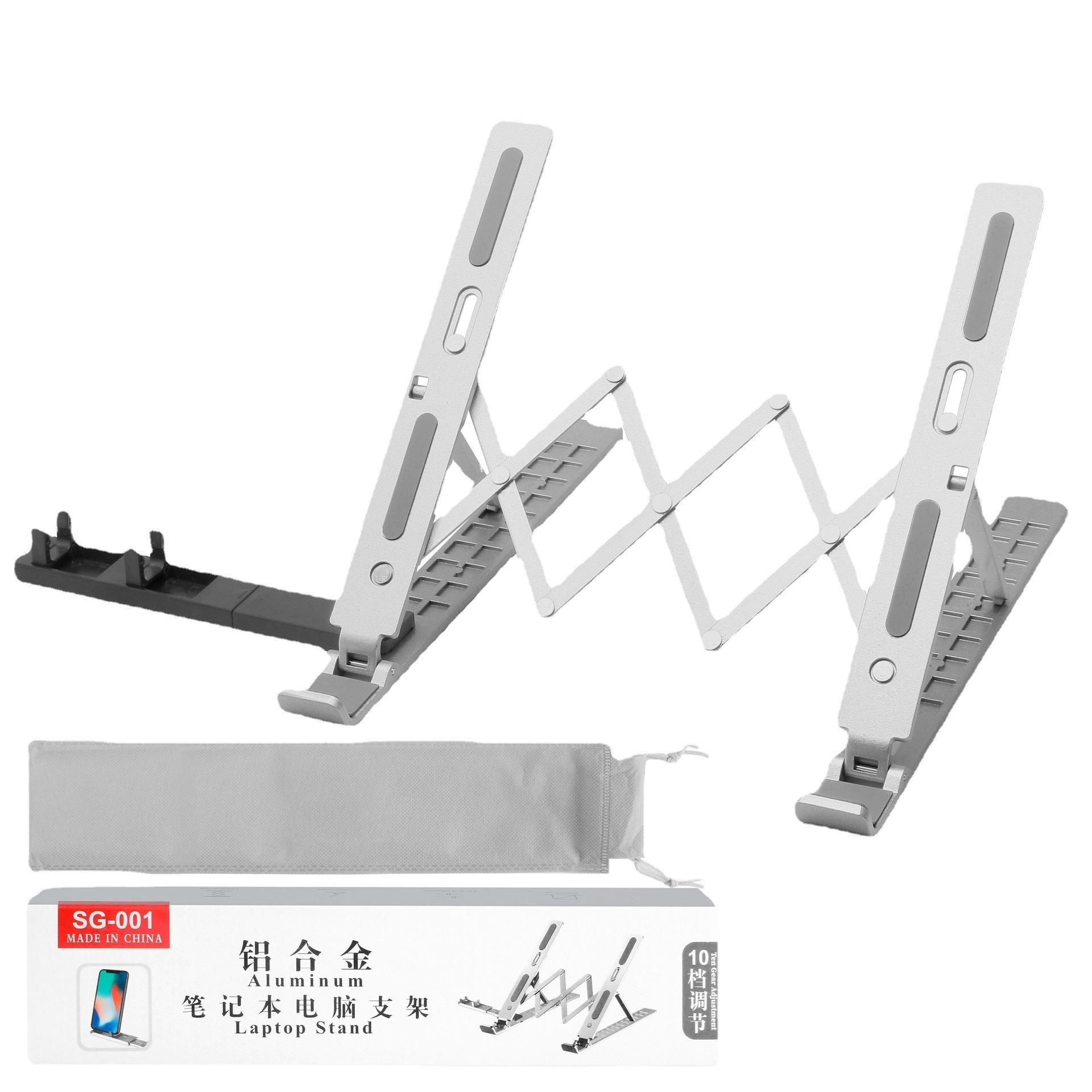 Ưu đãi đặc biệt mới giá đỡ máy tính xách tay dành cho sinh viên lớp học trực tuyến máy tính bảng để bàn nâng gấp di động làm mát giá đỡ máy tính thẳng đứng