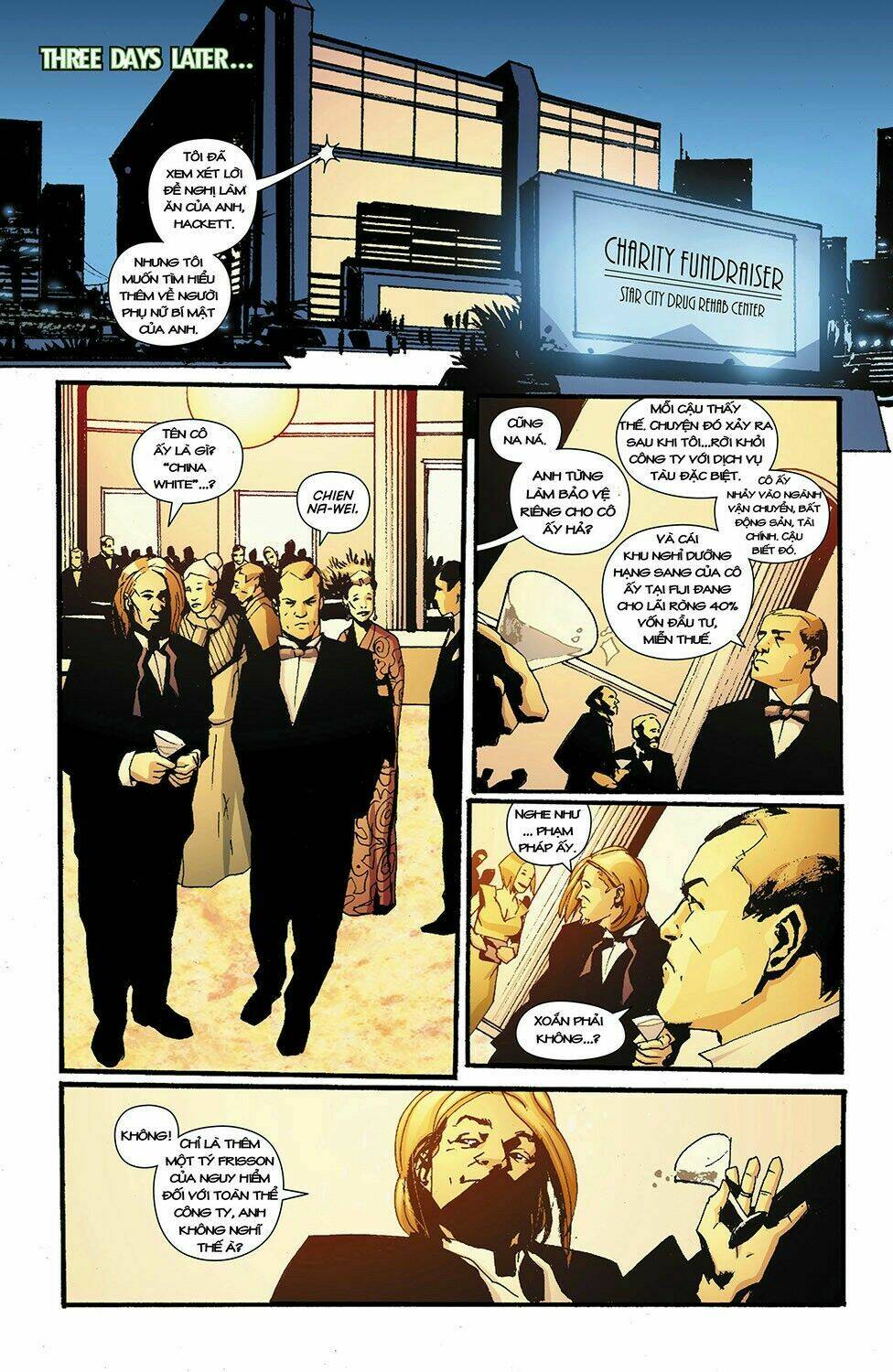 green arrow: year one chapter 1 6