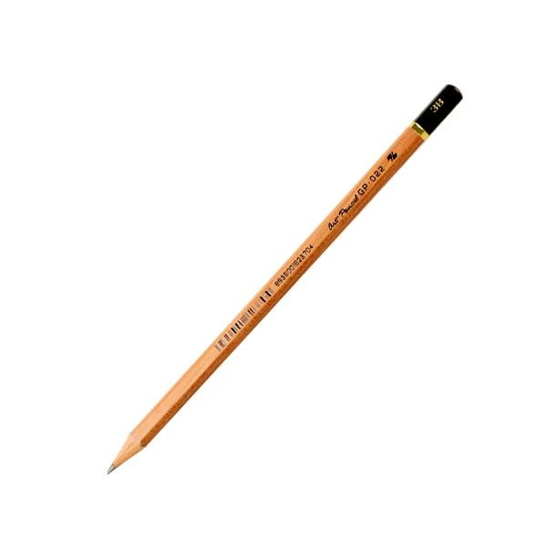 Bút Chì Gỗ 3B Art Pencil Thiên Long GP-022 - Thân Nâu