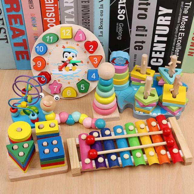 ĐỒ CHƠI GỖ 7 MÓN