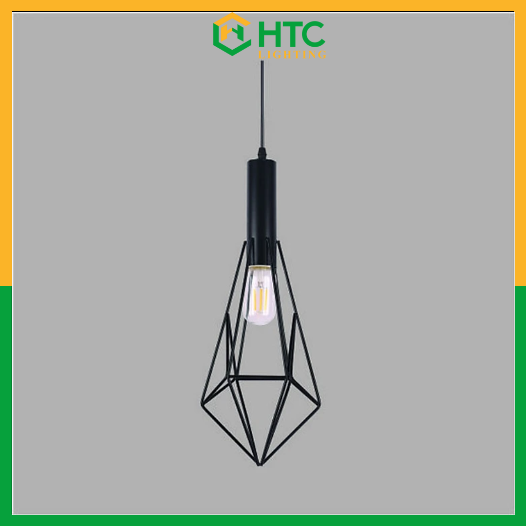 Đèn thả trang trí hợp kim sơn tĩnh điện T-24