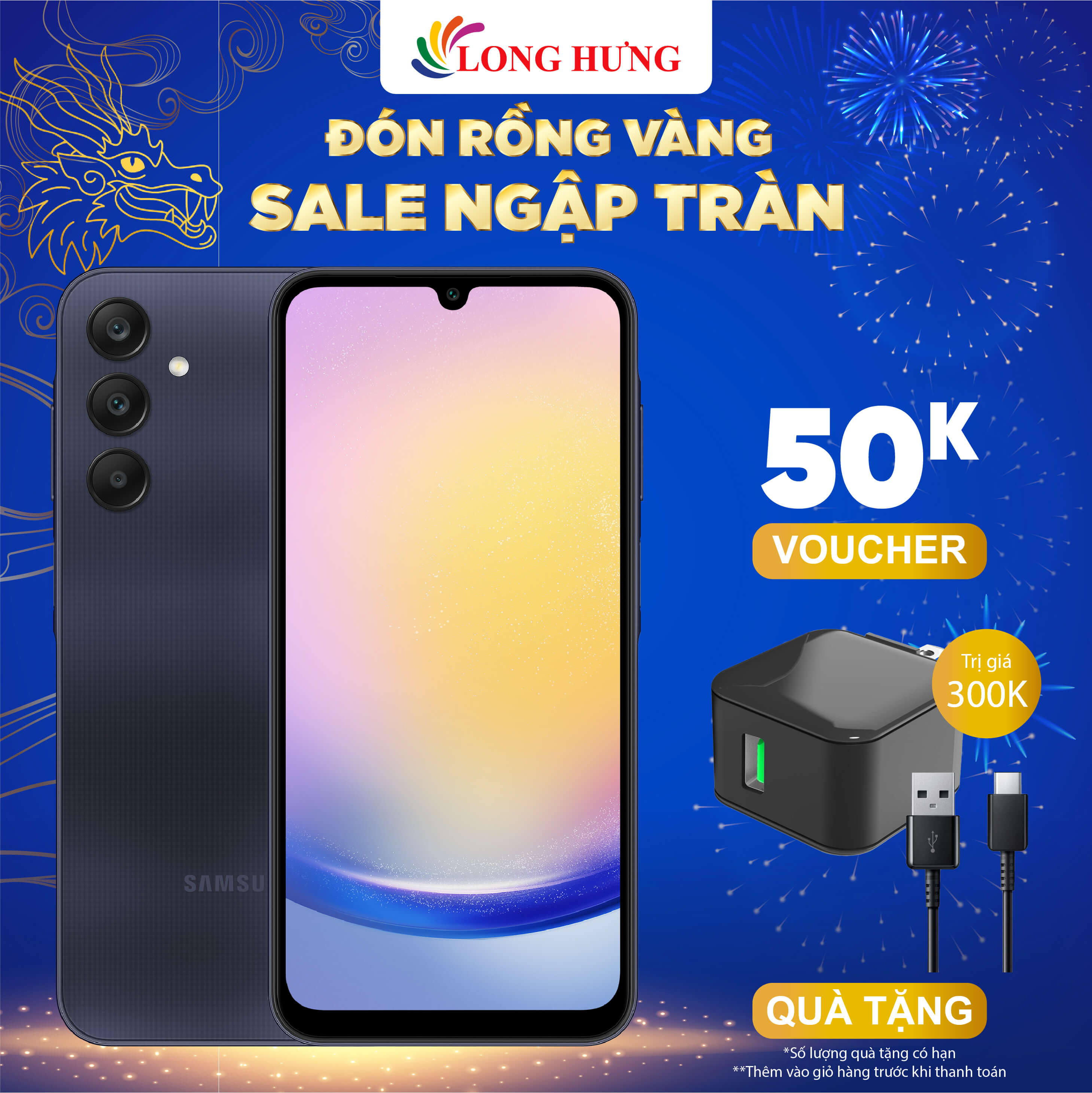 Điện thoại Samsung Galaxy A25 5G (6GB/128GB) - Hàng chính hãng