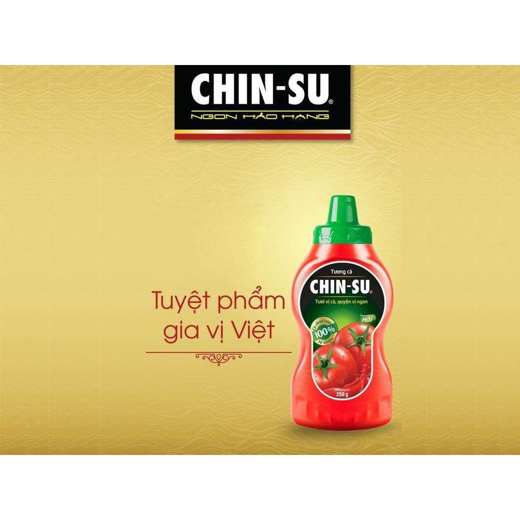 Thùng 24 Chai Tương cà CHIN-SU Chai 250g