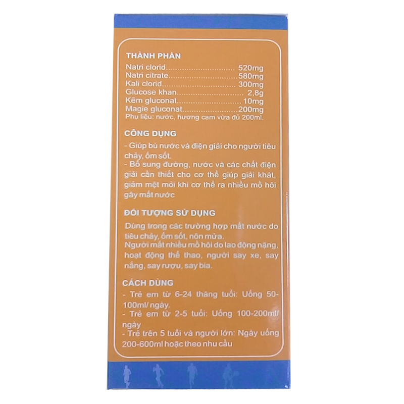 Thực phẩm bảo vệ sức khỏe ELESOL - ABDK Bù Nước Và Điện Giải - Chai 200ml - Hàng chính hãng (Tặng kèm giấy ăn gấu trúc cao cấp)