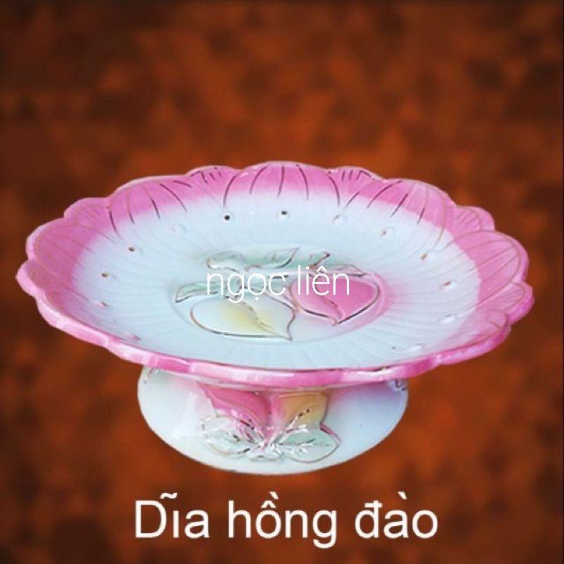 Dĩa trái cây hồng đào