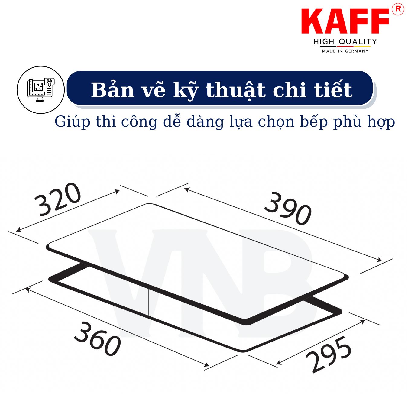 Bếp từ đơn nhập khẩu Malaysia KAFF KF - 330I - Hàng chính hãng